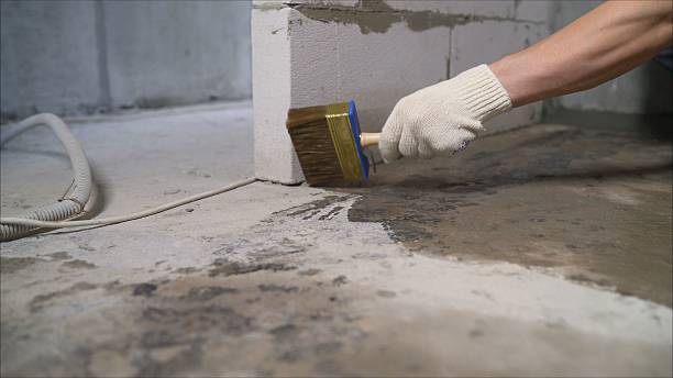 Crawl space vapor barrier installation in Madison, GA